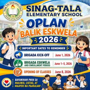 BALIK ESKWELA NA!